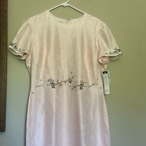 Maggy London pink dress size 12. NWT